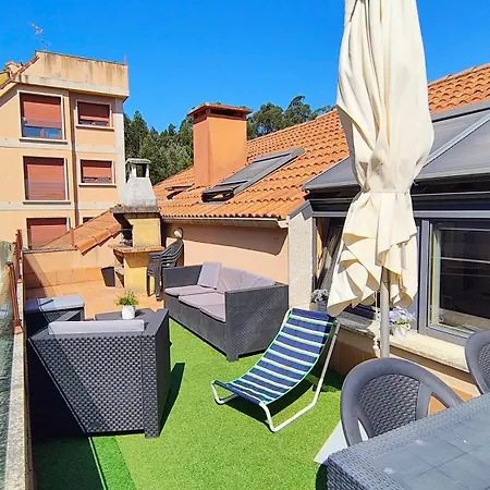 Apartman Atico Con Terraza O Grove